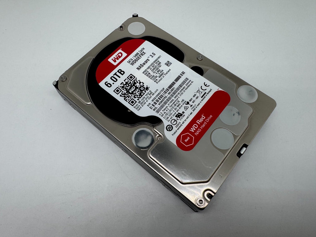 Western Digital WD RED WD60EFRX 68L0BN1 6TB interne Festplatte 5400UPM SATA3
