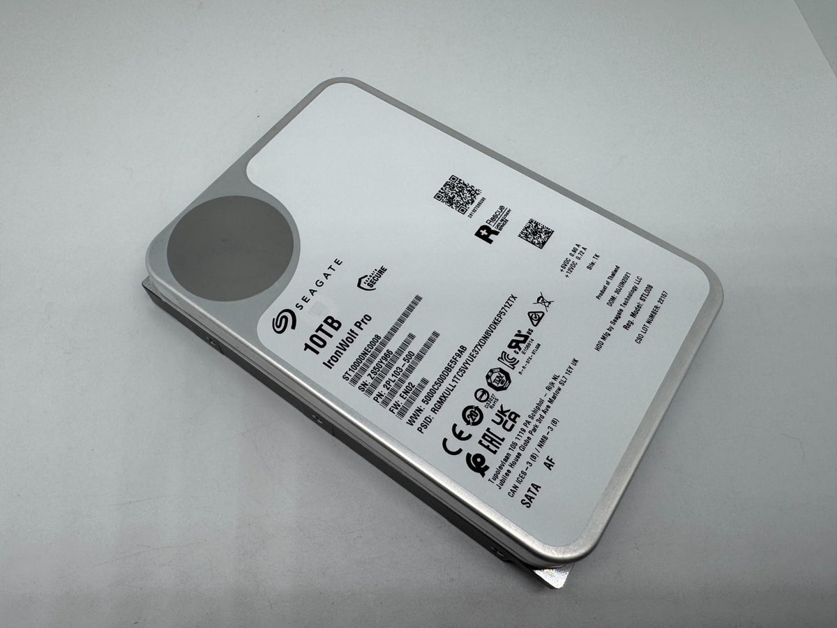 Seagate IronWolf Pro ST10000NE0008 NAS HDD - 10TB 3,5" Zoll SATA3 CMR 10 TB -966