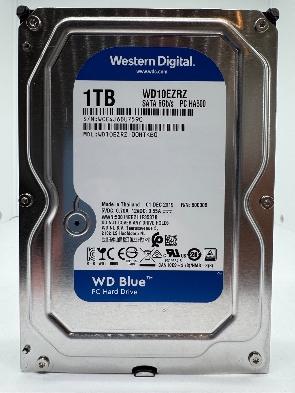 Western Digital WD10EZRZ - WD Blue 1TB Festplatte 5400RPM SATA 3 -1 TB