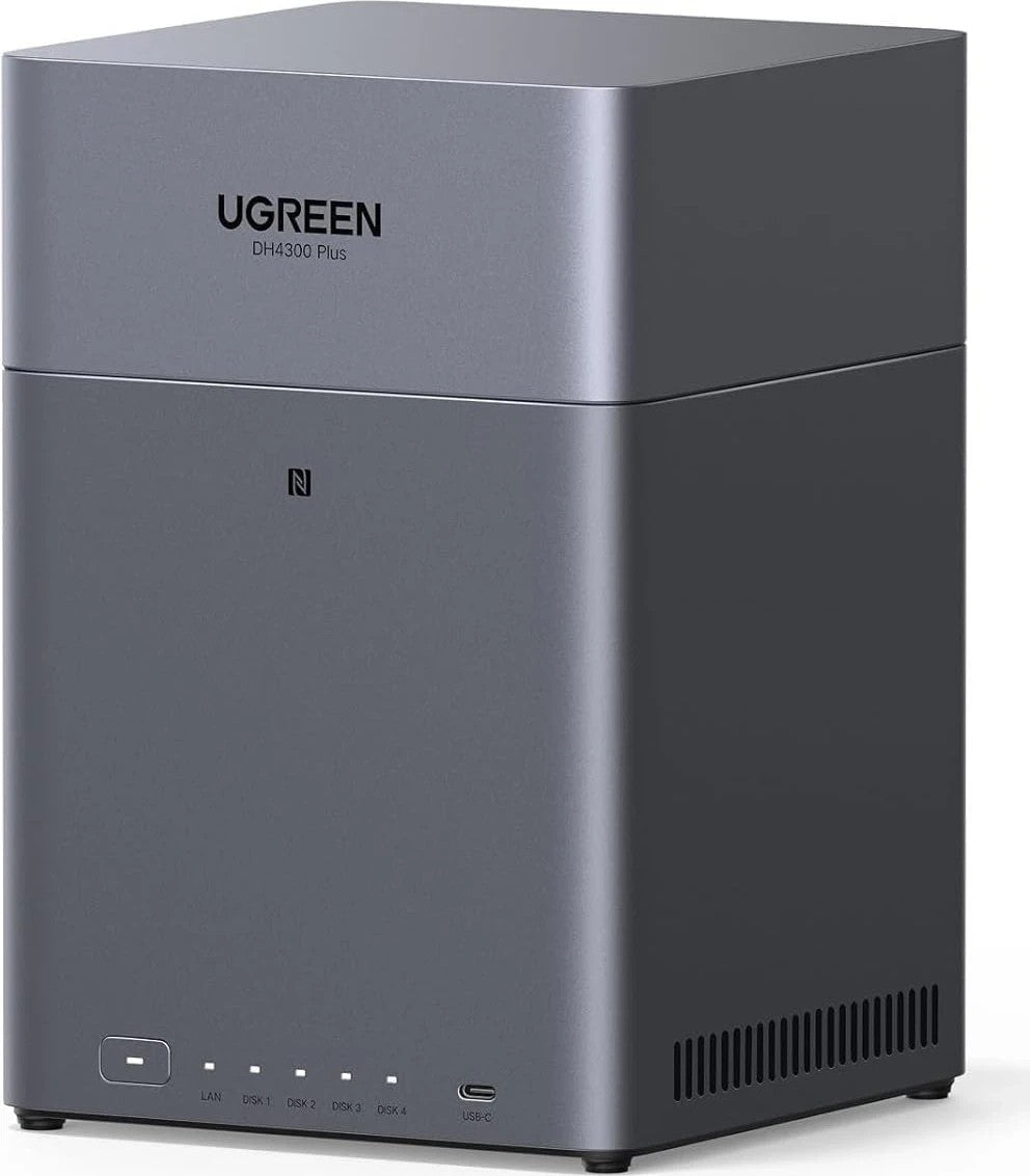 Ugreen NASync DH4300 Plus inkl. 24TB (4x 6TB Bestpreis Festplatte) Desktop NAS