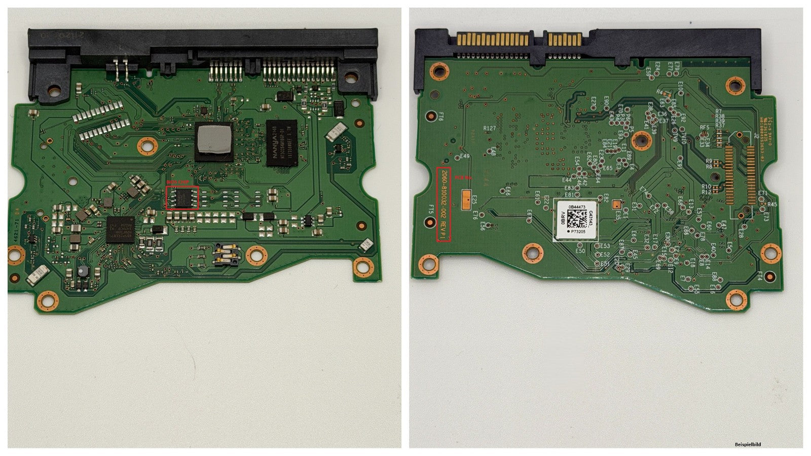 Western Digital PCB Logic Board - Circuit Board - 2060-810032-002 REV P1
