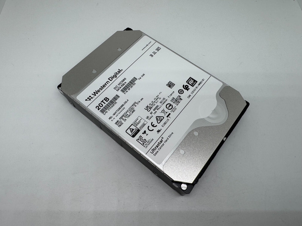 Western Digital Ultrastar DC HC560 20TB Festplatte SATA3 WUH722020BLE6L4 -PDE