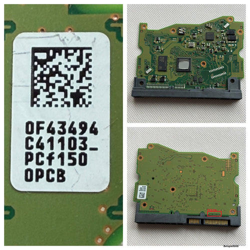 HGST WD PCB Logic Board 004-0B41785 - Circuit Board - 0F43494 C41103_