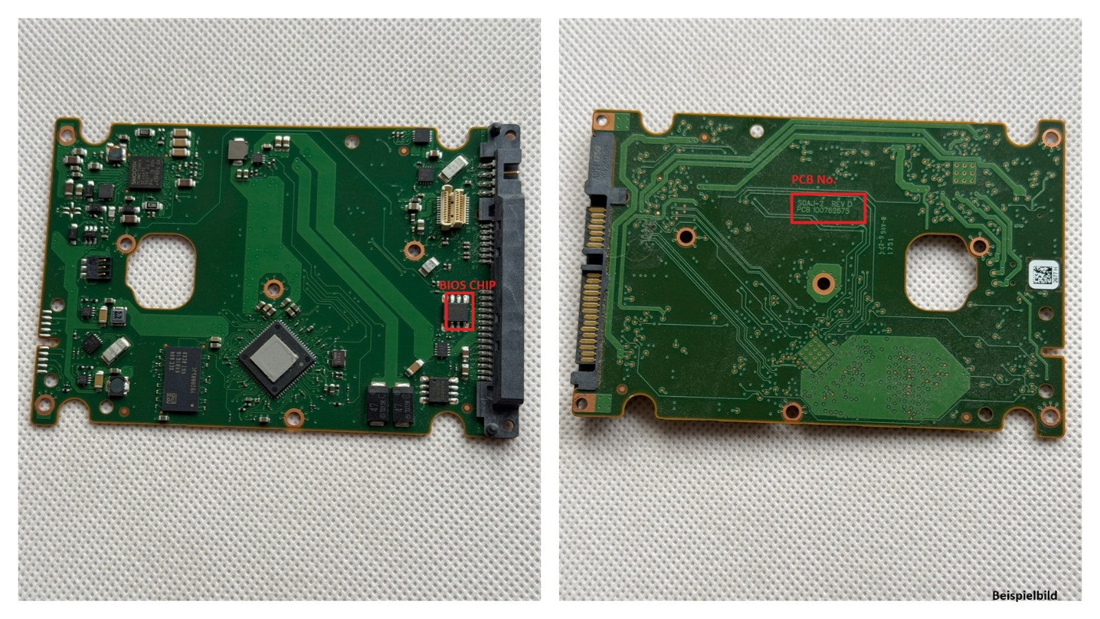 Seagate PCB Logic Board - Circuit Board - 100762675 REV D