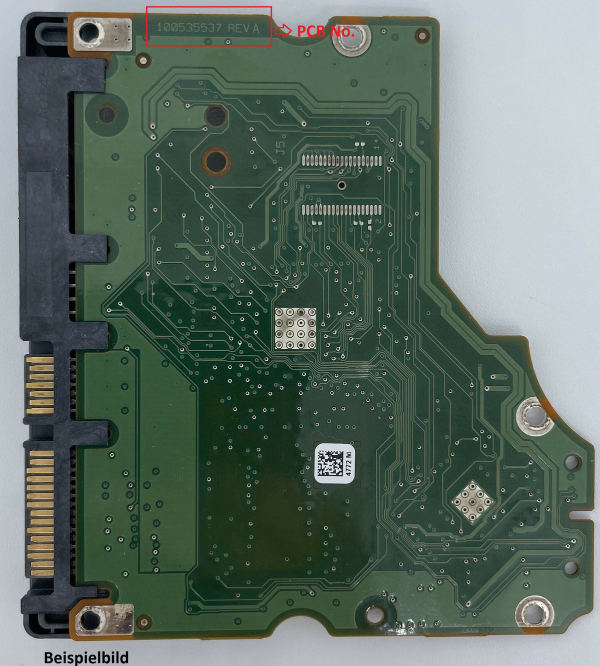 Seagate PCB Logic Board - Circuit Board - 100535537 REV A