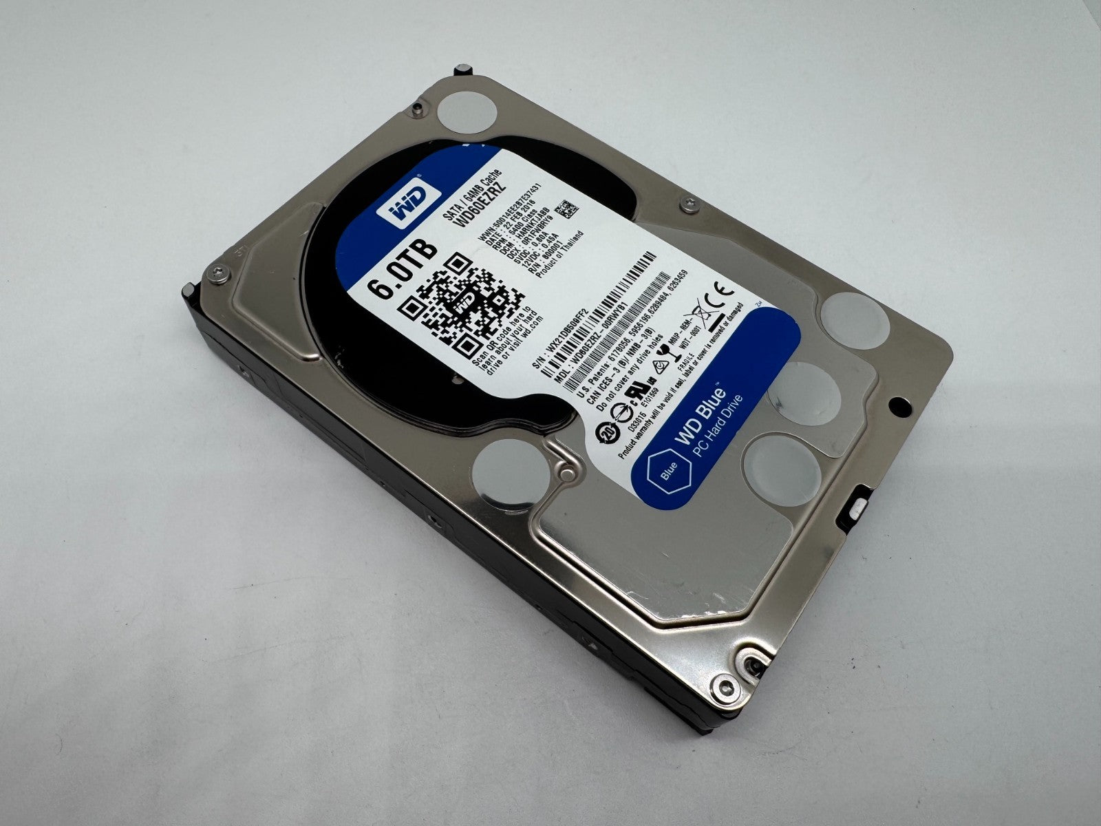 Western Digital WD60EZRZ - WD Blue 6TB Festplatte 5400RPM SATA 3 - 6 TB