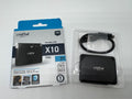Crucial Portable SSD X10 Pro 2TB USB-C Tragbare externe SSD (CT2000X10PROSSD9)
