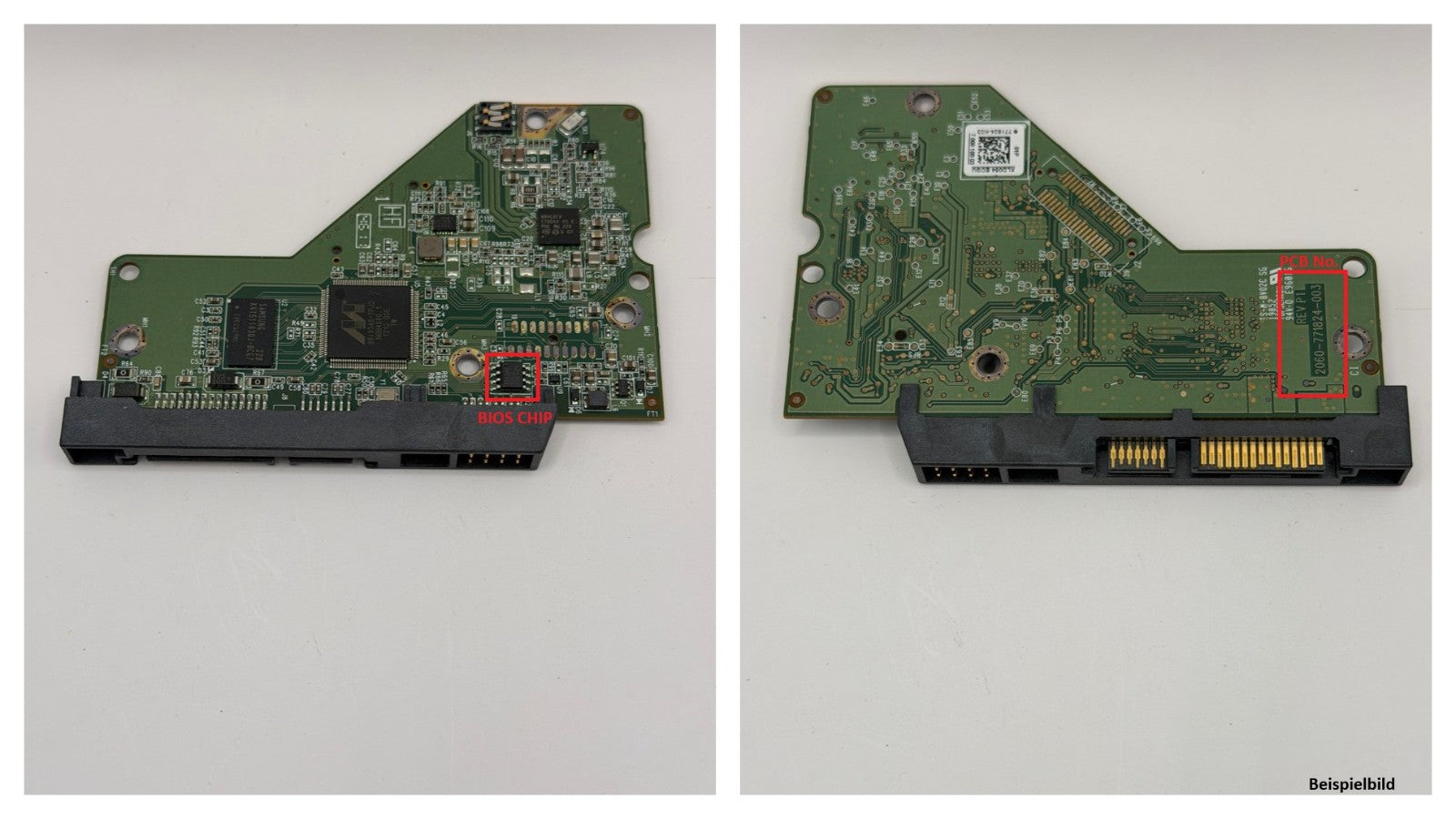 Western Digital PCB Logic Board - Circuit Board - 2060-771824-003 REV P1