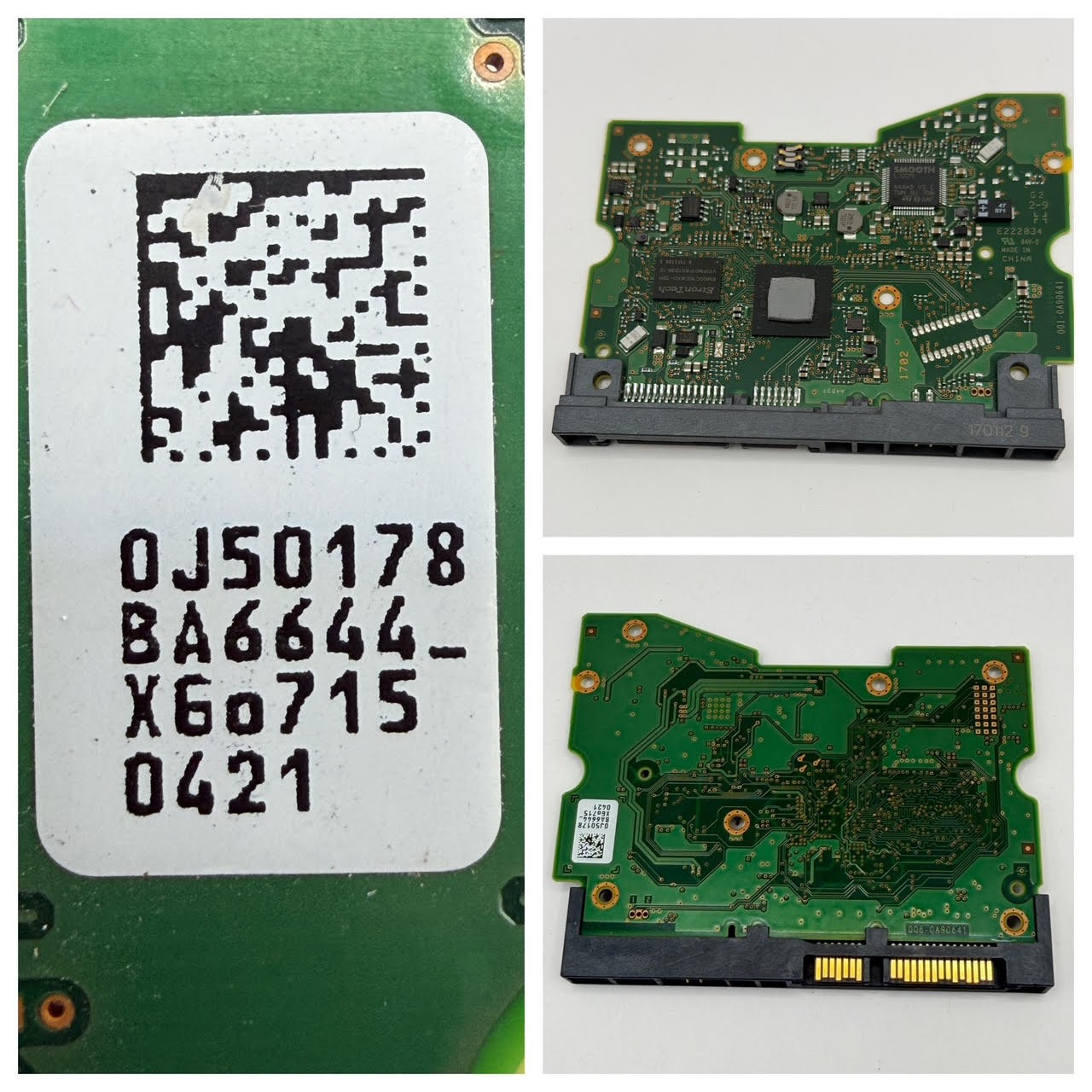 HITACHI HGST PCB Logic Board 006-0A90641 - Circuit Board - 0J50178 BA6644_