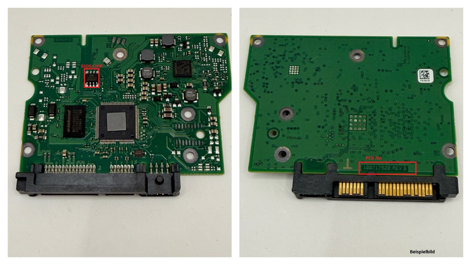 Seagate PCB Logic Board - Circuit Board - 100717520 REV B