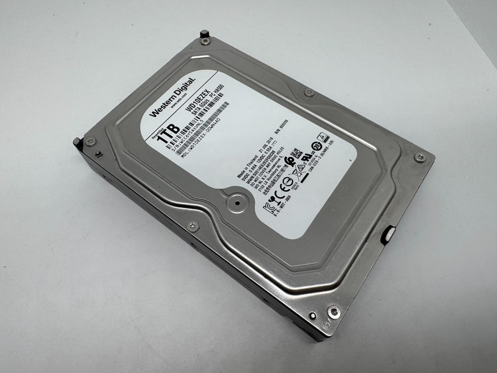 Western Digital WD10EZEX - WD Blue 1TB Festplatte 7200RPM SATA 3 -1 TB