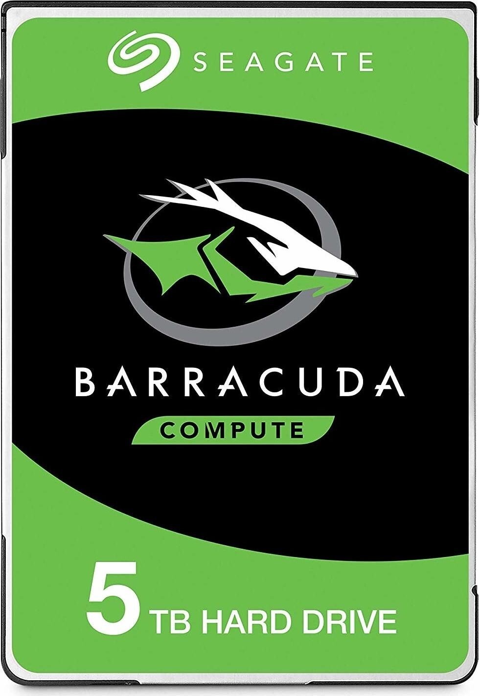Seagate BarraCuda HDD ST5000LM000 - 5TB - 2,5 Zoll SATA3 Festplatte 15mm Bauhöhe