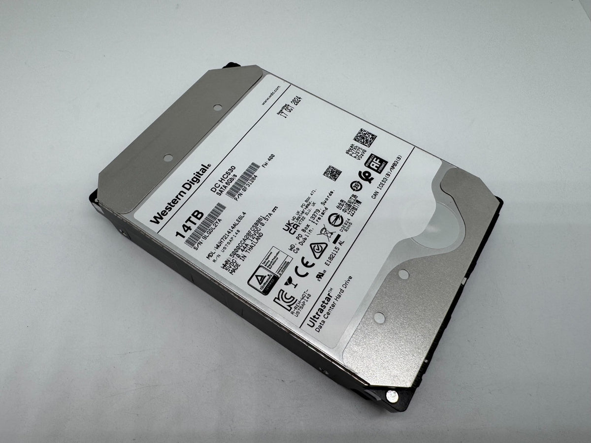 Western Digital Ultrastar DC HC530 14TB Festplatte SATA3 WUH721414ALE6L4 -2YA