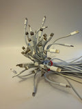 50 Stück Ladekabel Kabel für Apple iPhone 5, 6, 7, 8, X, 11, 12, 13, 14 USB-A