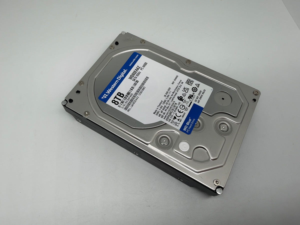 Western Digital WD Blue WD80EAAZ - 8TB Festplatte 5640RPM SATA 3 -8 TB