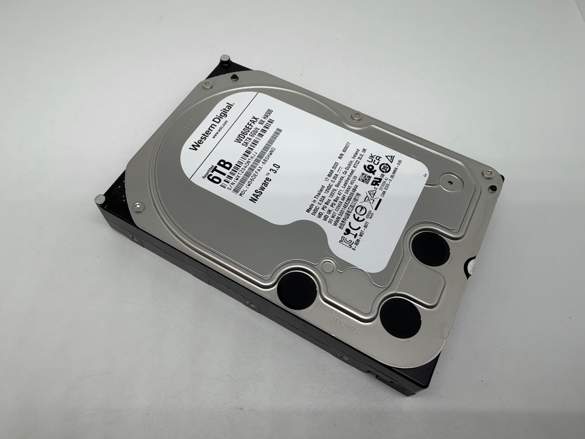 Western Digital WD RED WD60EFAX 68SHWN0 6TB interne Festplatte 5400 RPM SATA3 - refurbished