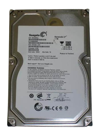 Seagate Barracuda LP ST31000520AS Interne Festplatte 1TB 3,5" HDD SATA -BXHR