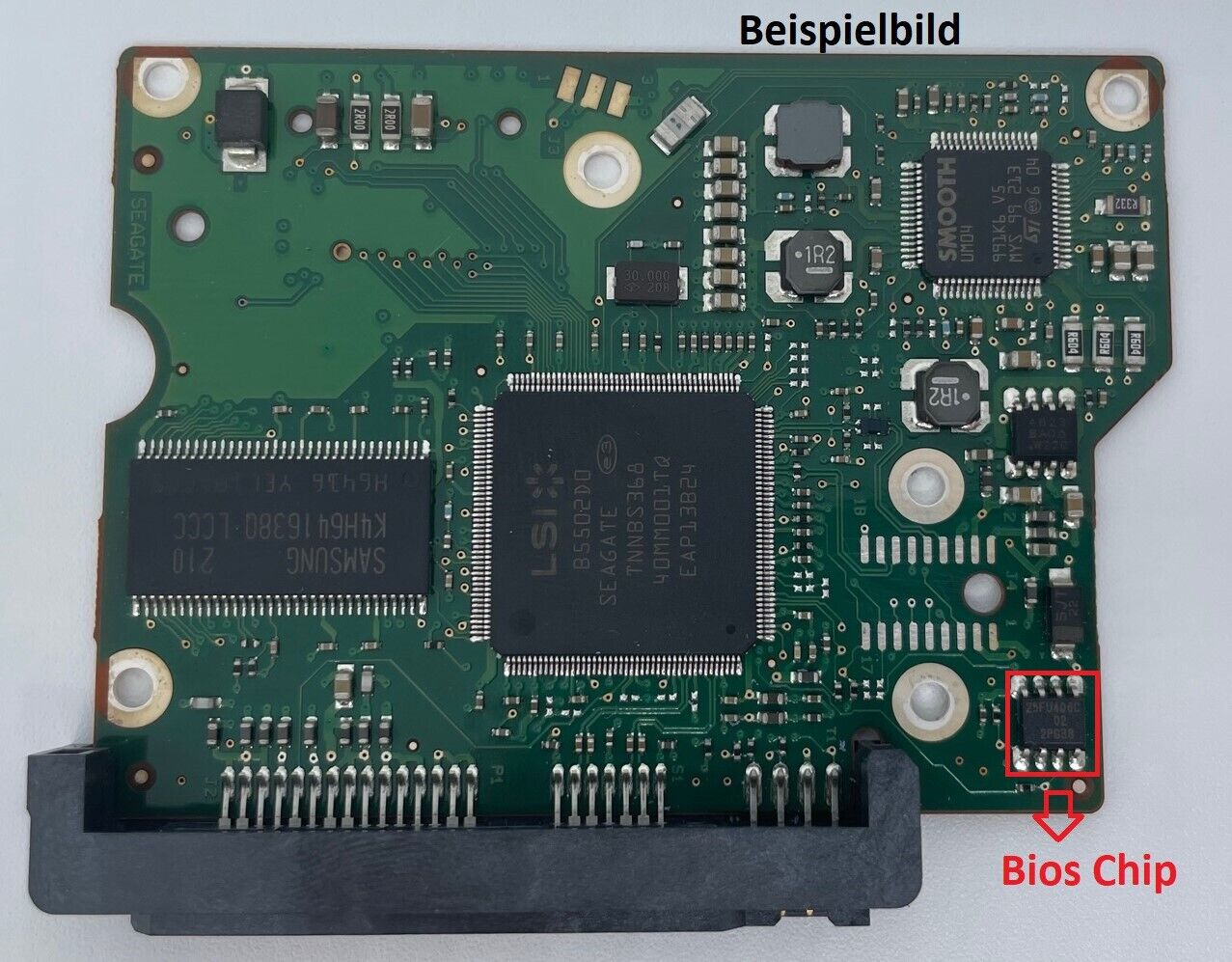 Seagate PCB Logic Board - Circuit Board - 100535704 REV C