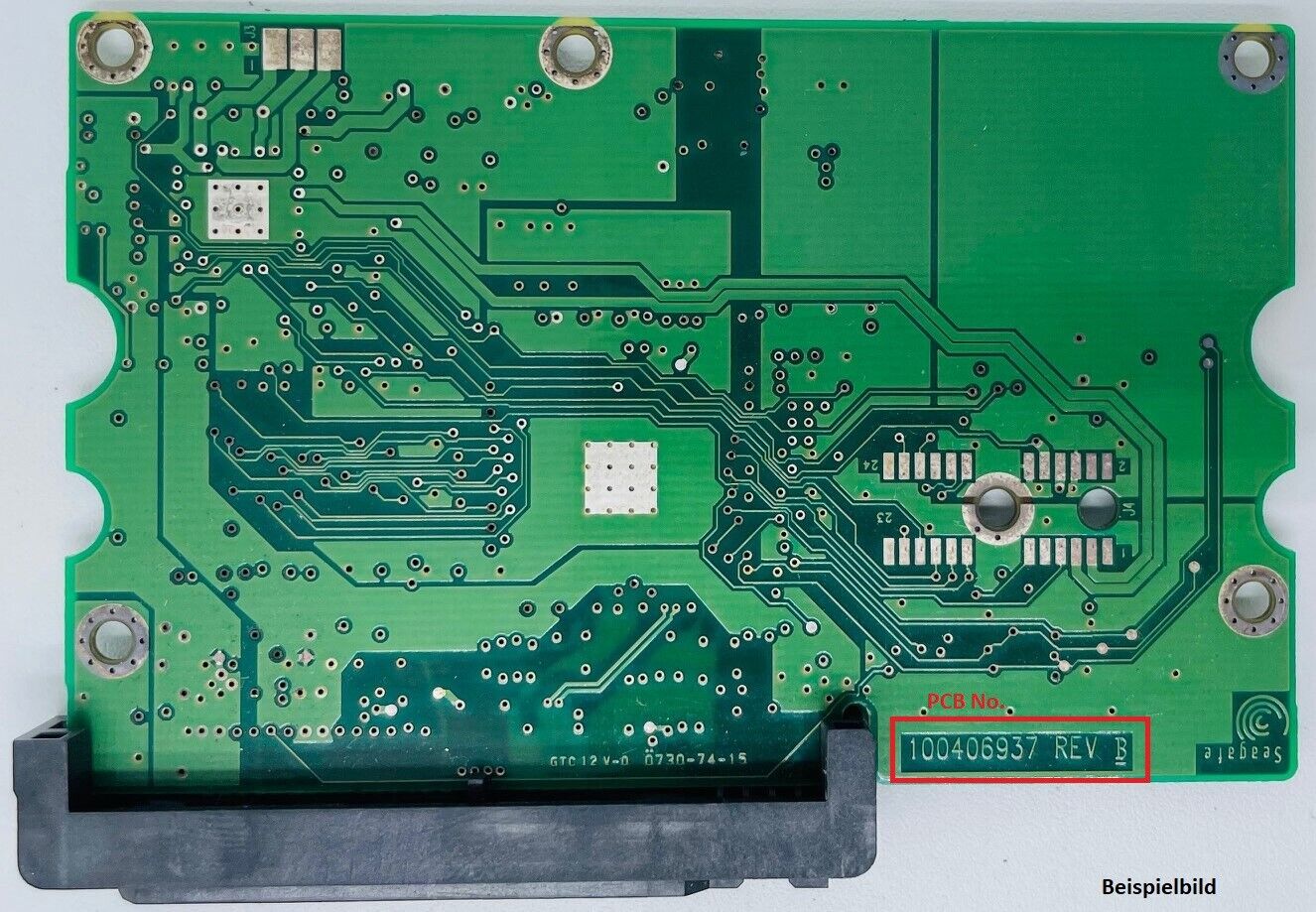 Seagate PCB Logic Board - Circuit Board - 100406937 REV B