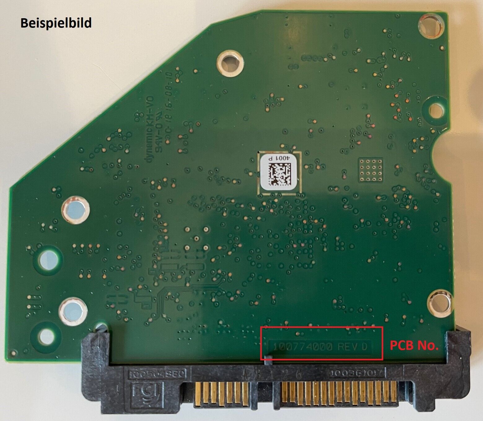 Seagate PCB Logic Board - Circuit Board - 100774000 REV D
