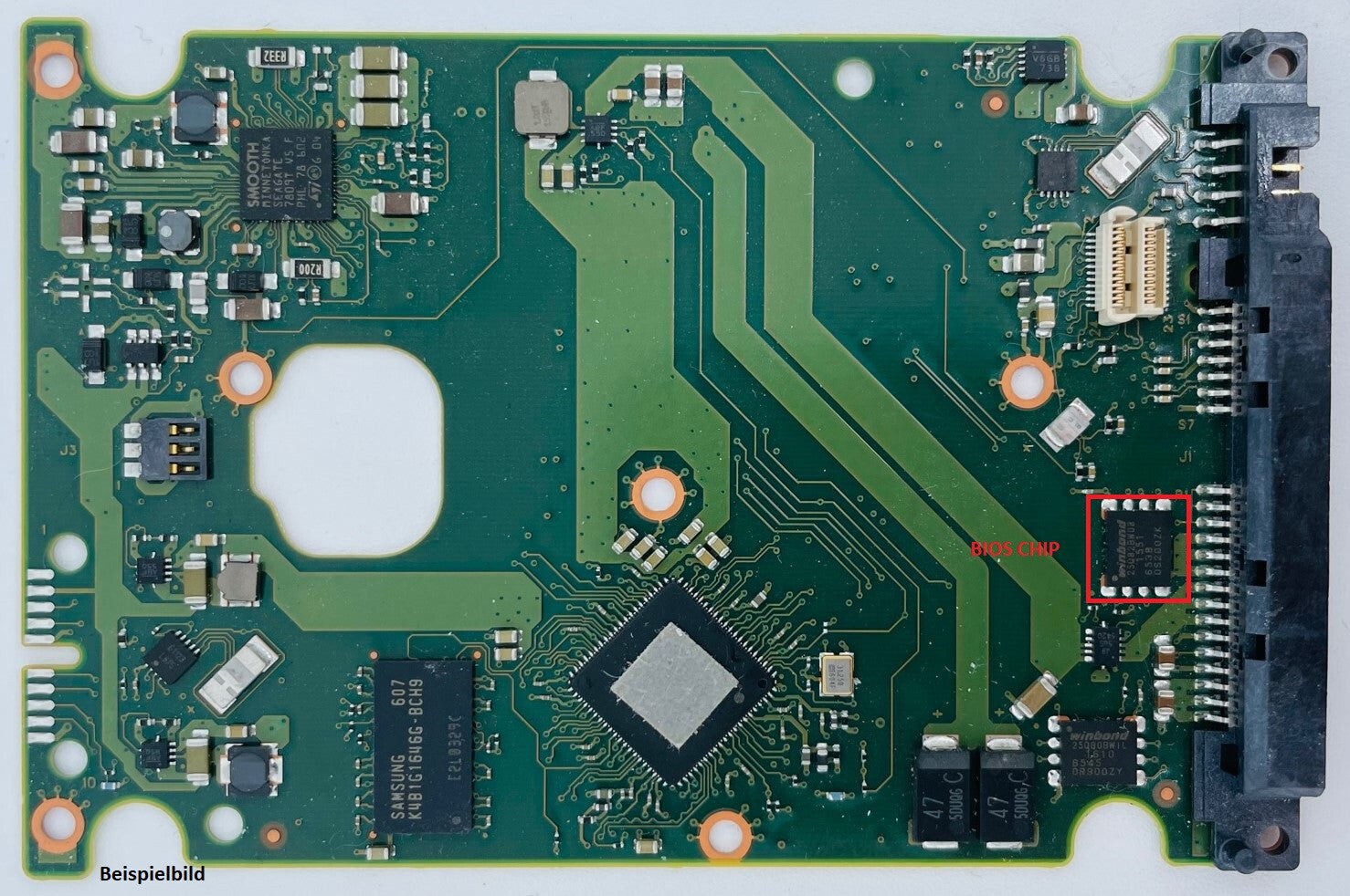 Seagate PCB Logic Board - Circuit Board - 100762675 REV A