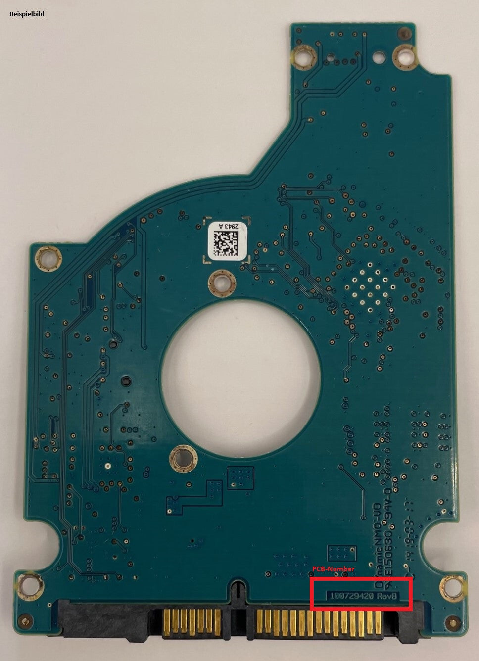 Seagate PCB Logic Board - Circuit Board - 100729420 REV B
