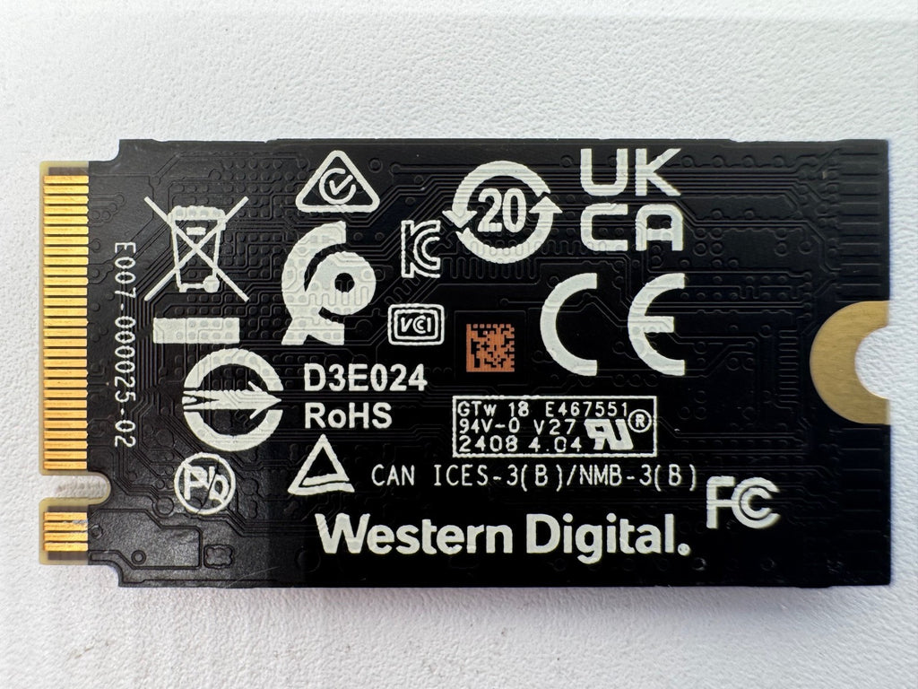 Western Digital WD SN740 256GB M.2 NVMe SSD PCIe 4.0 x4 2242 Notebook Festplatte