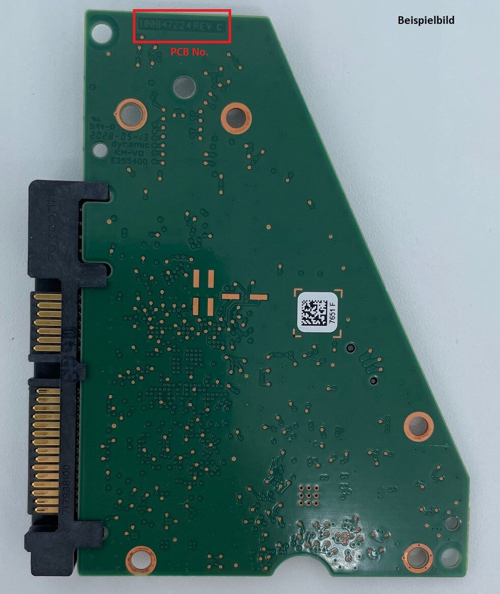 Seagate PCB Logic Board - Circuit Board - 100847224 REV C