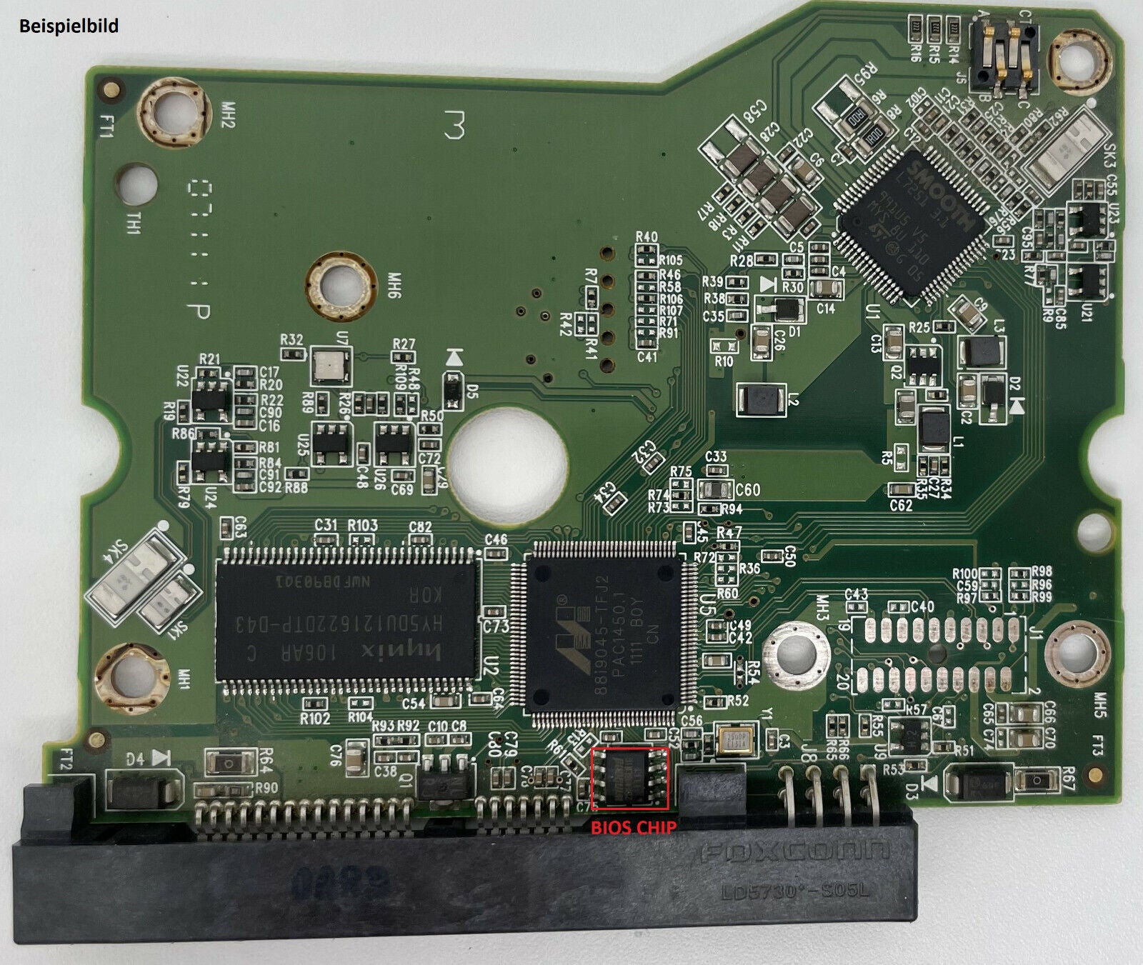 Western Digital PCB Logic Board - Circuit Board - 2060-771642-003 REV A