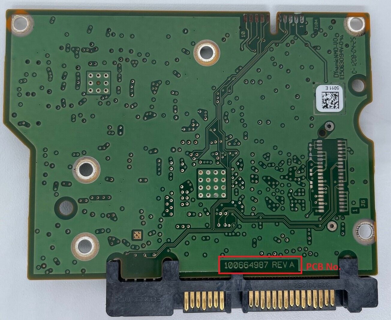 Seagate PCB Logic Board - Circuit Board - 100664987 REV A