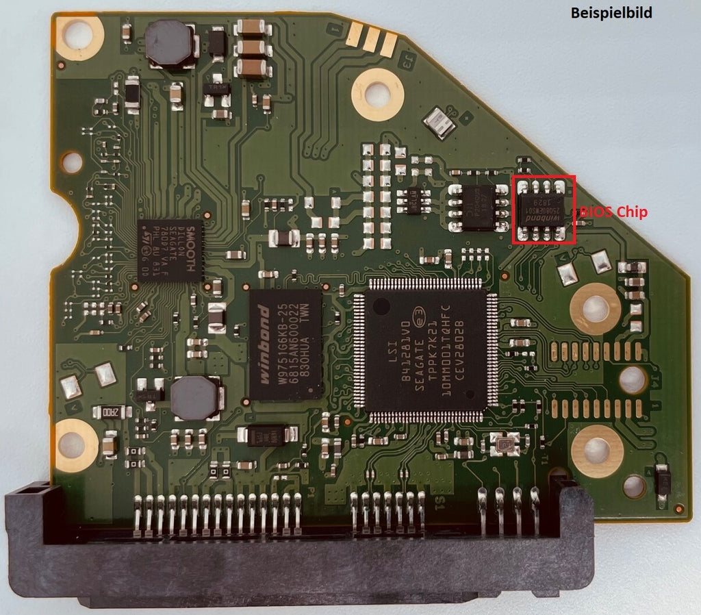 Seagate PCB Logic Board - Circuit Board - 100808009 REV B
