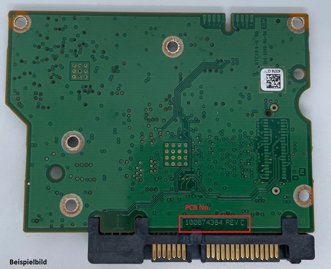Seagate PCB Logic Board - Circuit Board - 100674384 REV C