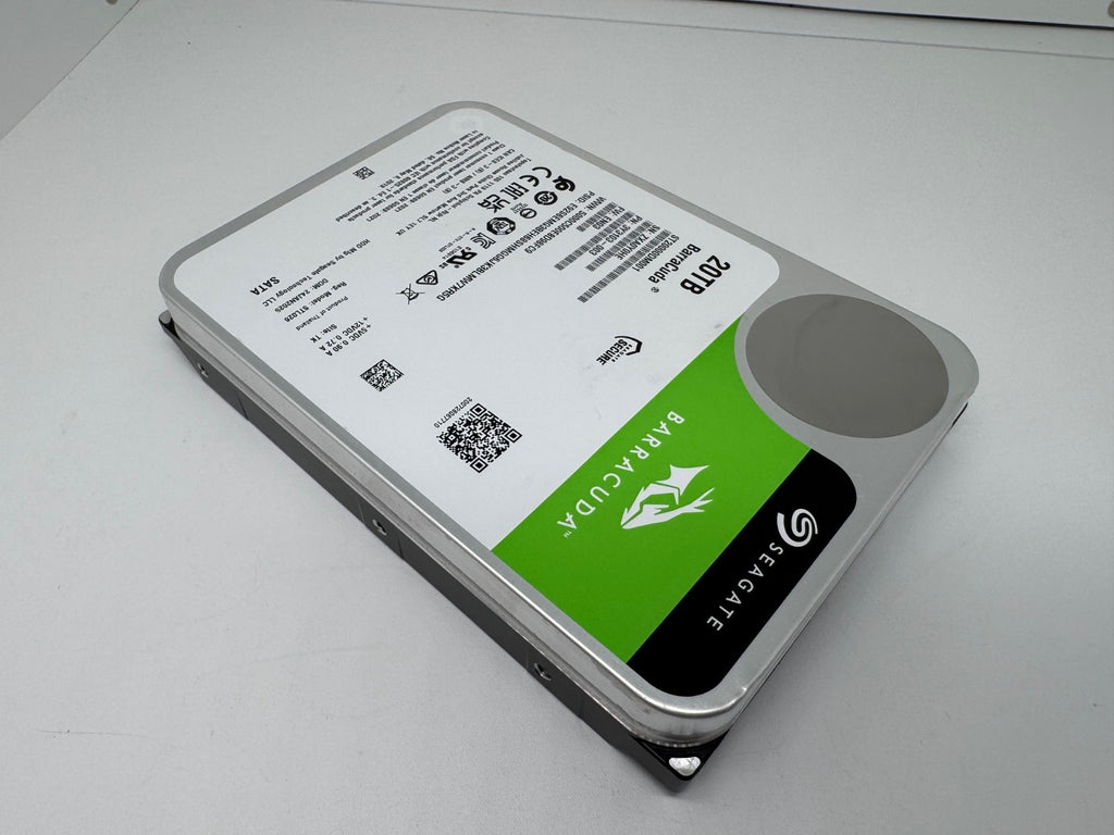 Seagate BarraCuda HDD ST20000DM001 - 20TB 3,5 Zoll CMR SATA3  20 TB