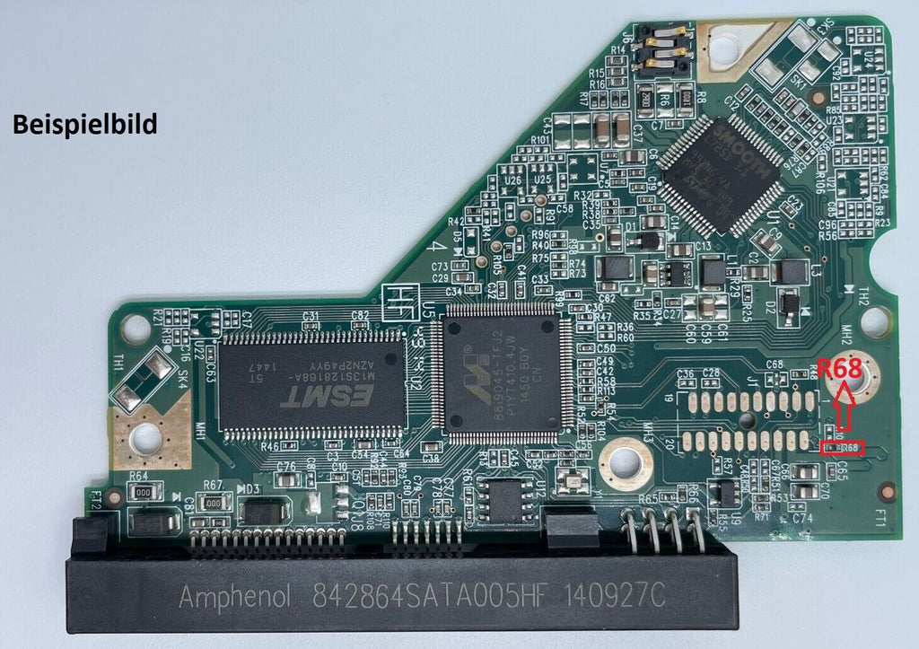 Western Digital PCB Logic Board - Circuit Board - 2060-771640-003 REV A R68