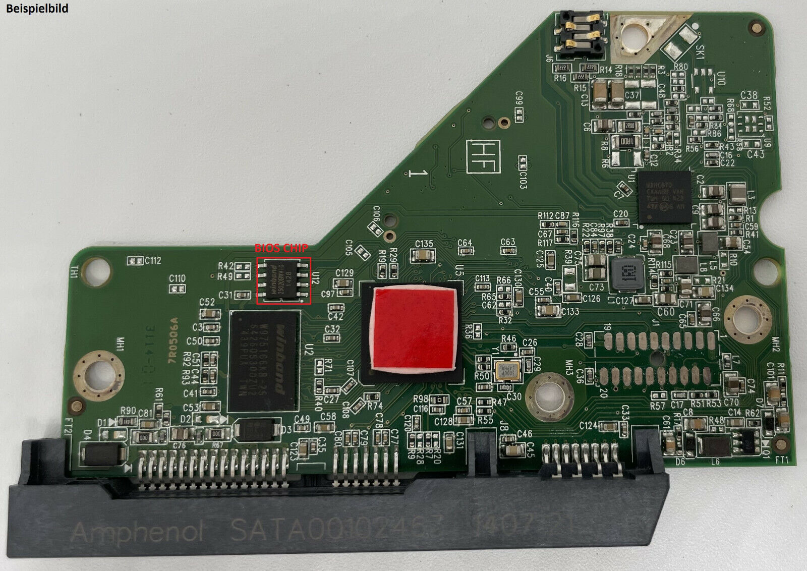 Western Digital PCB Logic Board - Circuit Board - 2060-771829-005 REV A