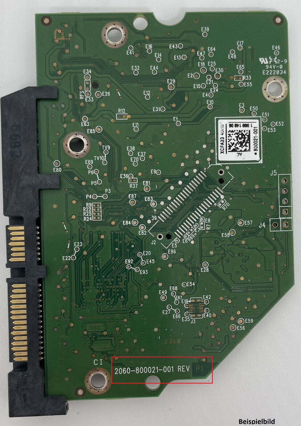 Western Digital PCB Logic Board - Circuit Board - 2060-800021-001 REV P1