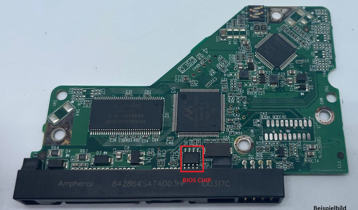 Western Digital PCB Logic Board - Circuit Board - 2060-701590-001 REV A