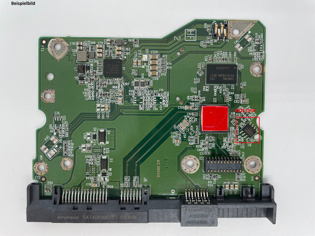 Western Digital PCB Logic Board - Circuit Board - 2060-800001-002 REV P1