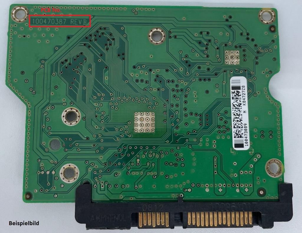Seagate PCB Logic Board - Circuit Board - 100470387 REV B