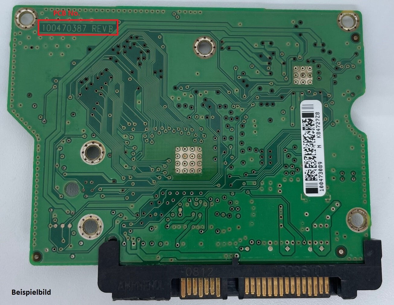 Seagate PCB Logic Board - Circuit Board - 100470387 REV B