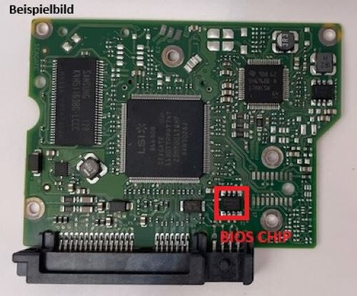 Seagate PCB Logic Board - Circuit Board - 100617465 REV B
