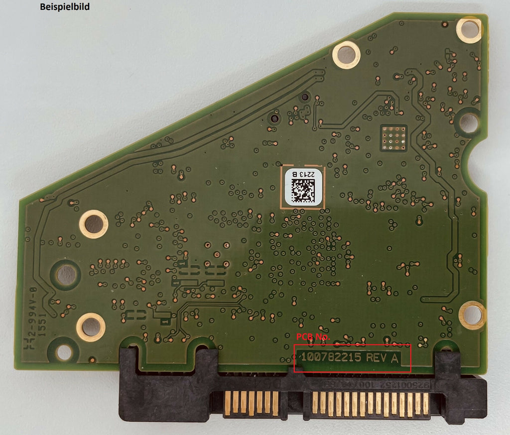 Seagate PCB Logic Board - Circuit Board - 100782215 REV A