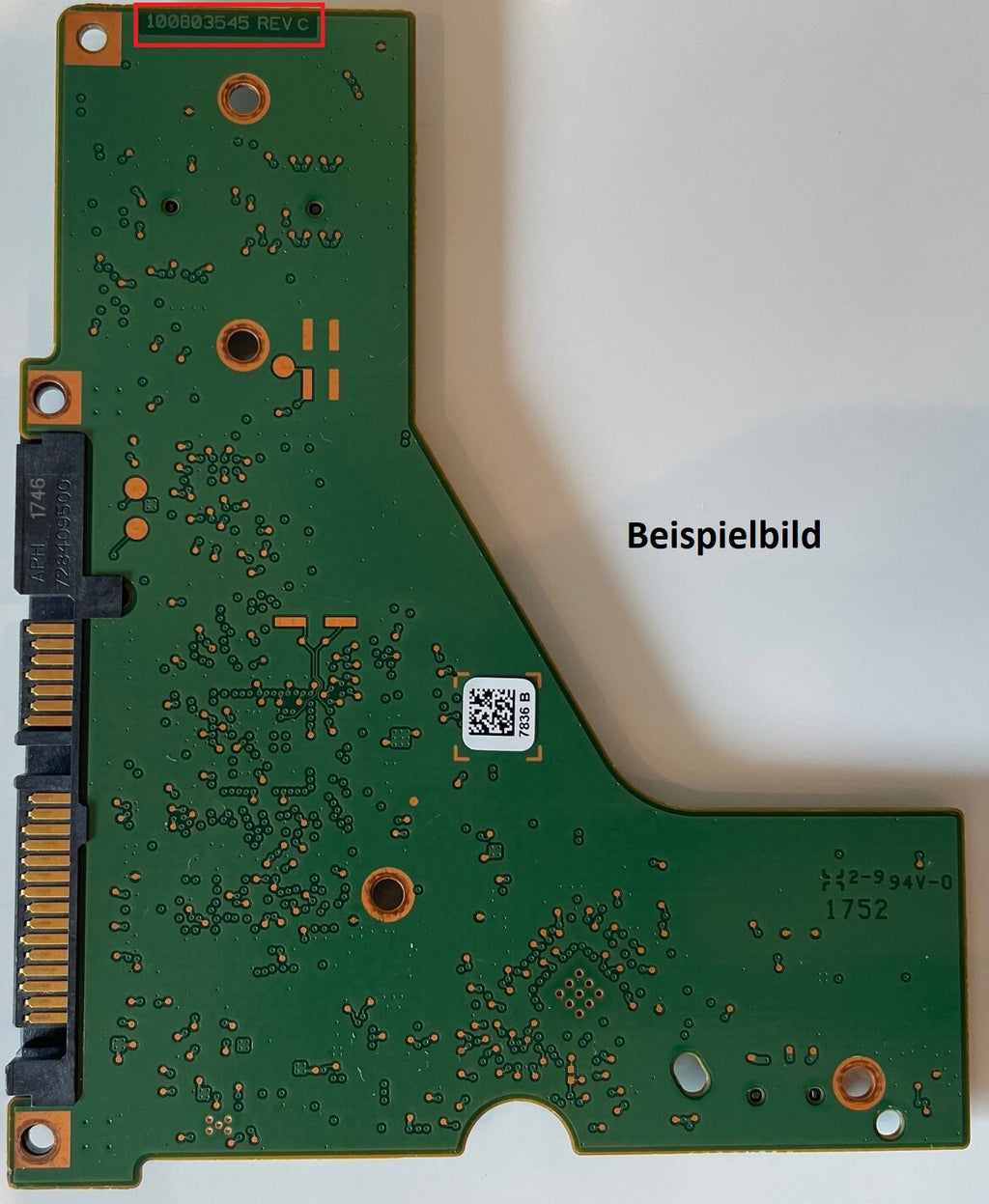 Seagate PCB Logic Board - Circuit Board - 100803545 REV C