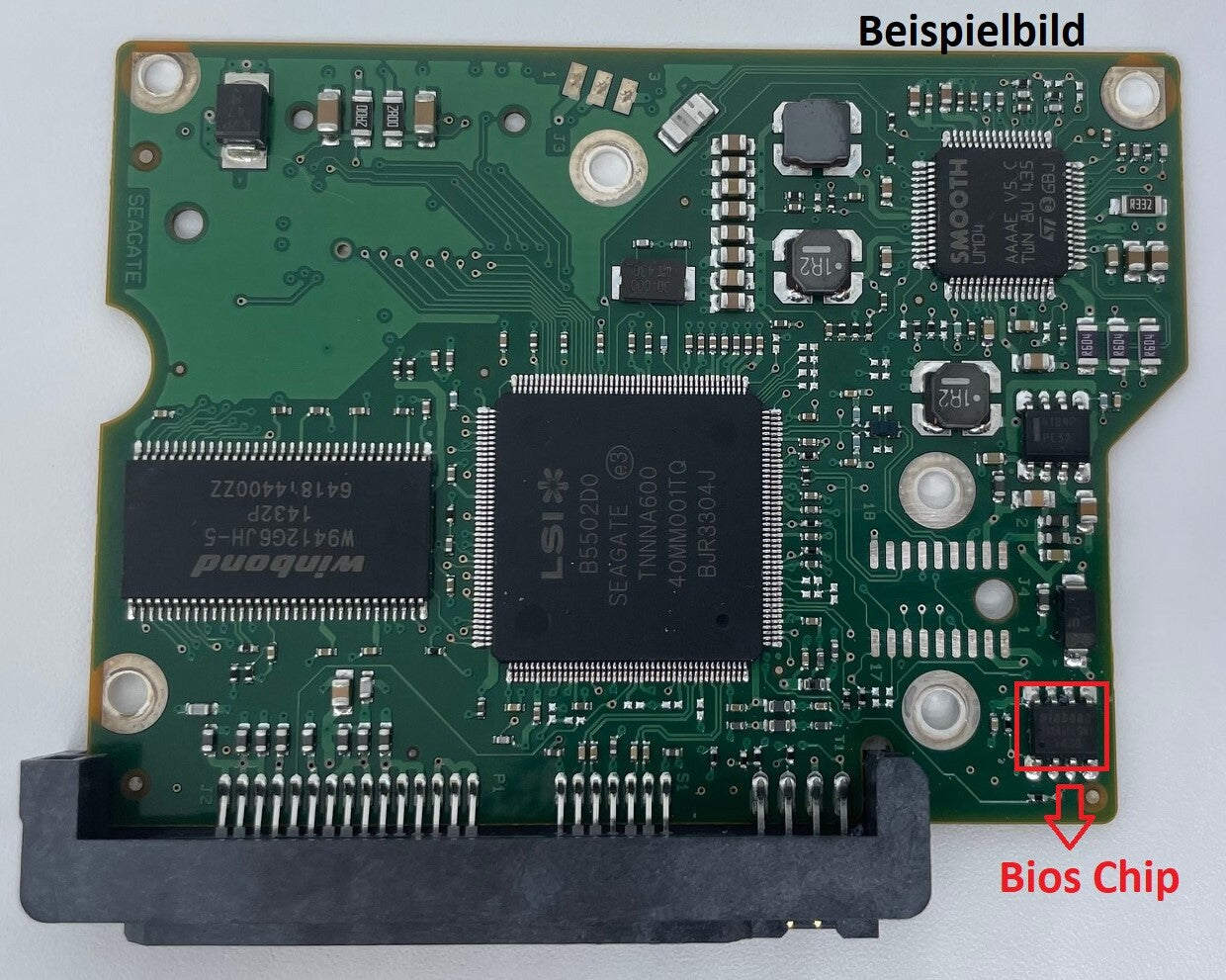 Seagate PCB Logic Board - Circuit Board - 100535704 REV D