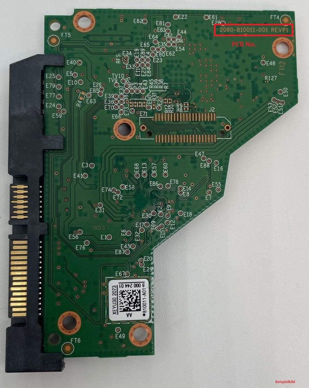 Western Digital PCB Logic Board - Circuit Board - 2060-810011-001 REV P1