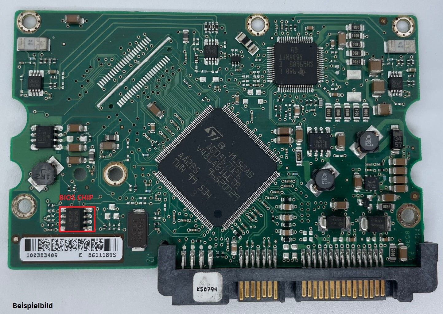Seagate PCB Logic Board - Circuit Board - 100383395 REV A