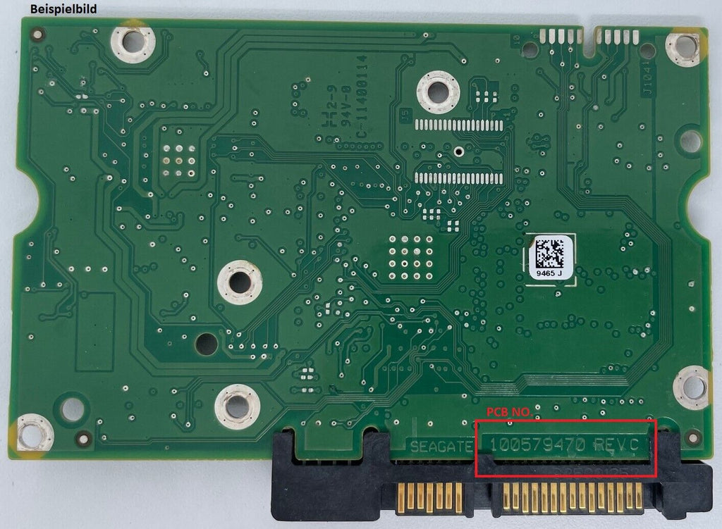 Seagate PCB Logic Board - Circuit Board - 100579470 REV C
