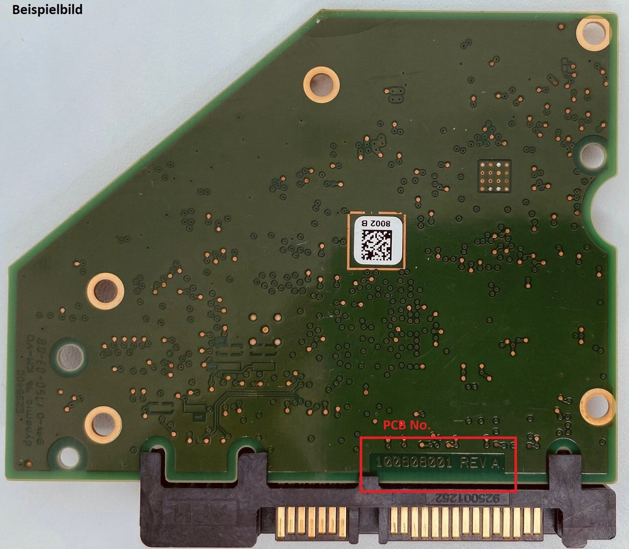 Seagate PCB Logic Board - Circuit Board - 100808001 REV A