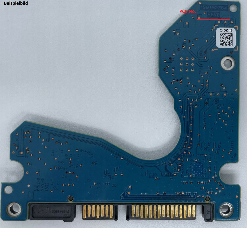 Seagate PCB Logic Board - Circuit Board - 100792364 REV B