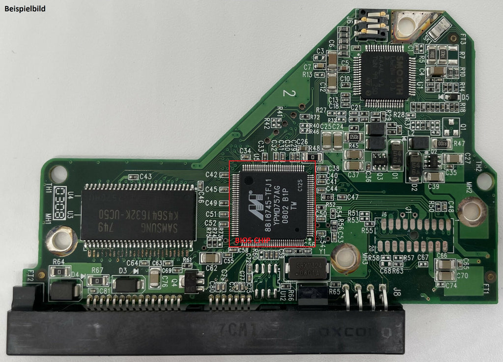 Western Digital PCB Logic Board - Circuit Board - 2060-701444-004 REV A